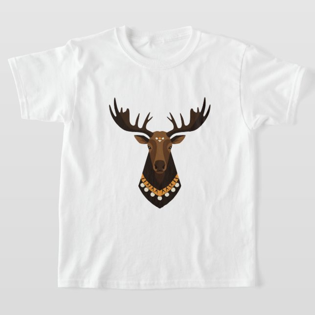 Camiseta Deer head (Postura )