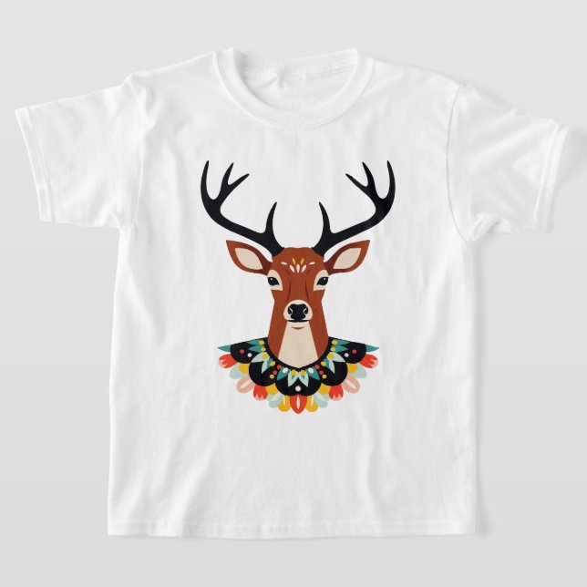 Camiseta Deer head (Postura )