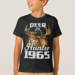 Camiseta Deer Hunter 1965 Anos Caça De Aniversário