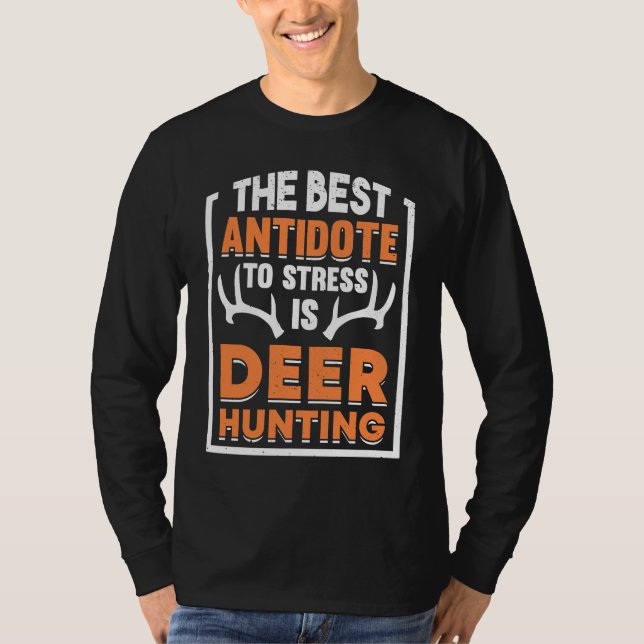 Camiseta Deer Hunter Hunting Season Huntsman  1 (Frente)