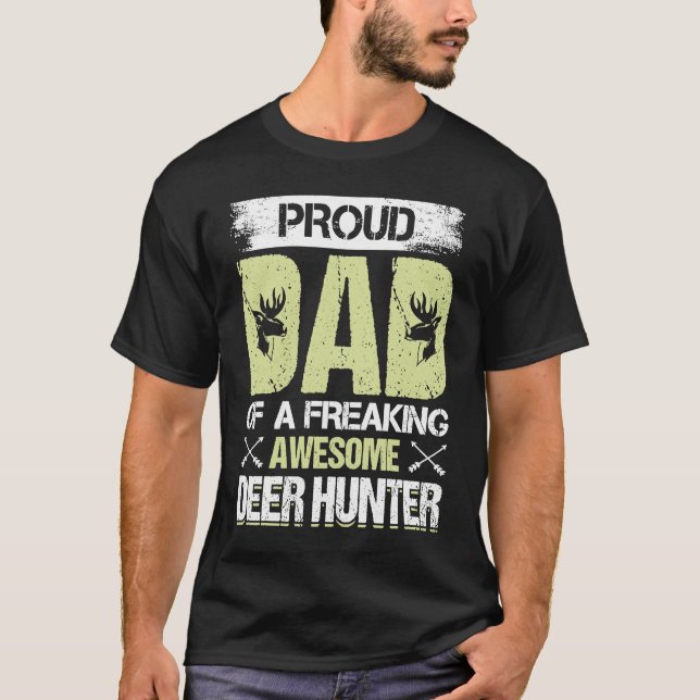 Camiseta Deer Hunter Season Padre Huntsman Pai 7 (Frente)
