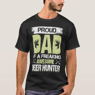 Camiseta Deer Hunter Season Padre Huntsman Pai 7