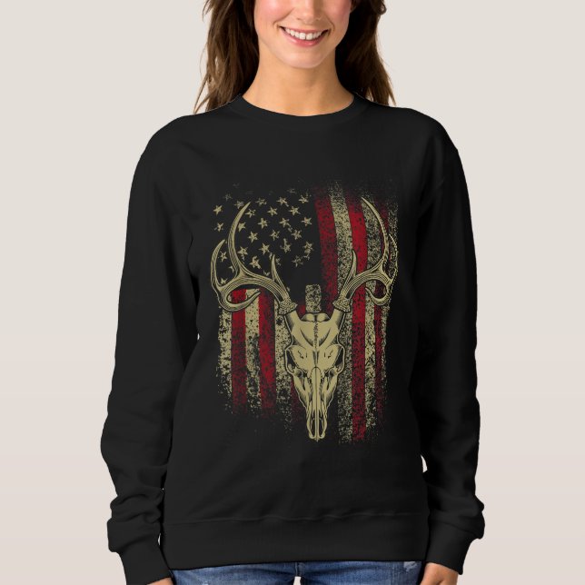 Camiseta Deer Hunters Deer Skull (Frente)