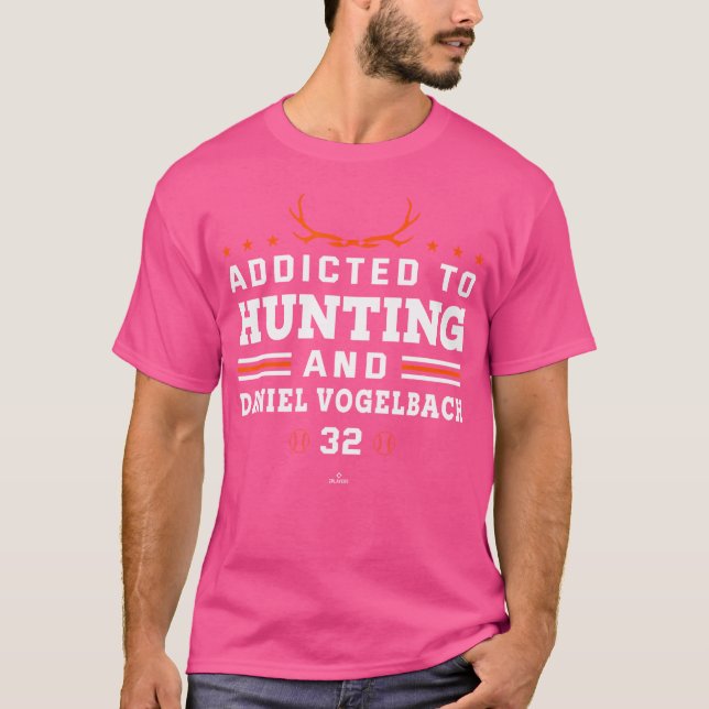 Camiseta Deer Hunting E Daniel Vogelbach New York Mlbpa (Frente)
