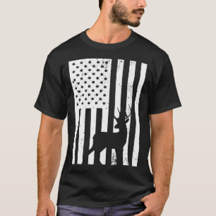 Camiseta Deer Hunting E O Presente De Sobremesa Americano P
