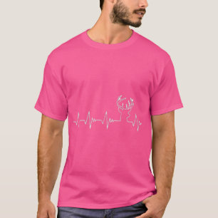 Camiseta Deer Hunting Heartbeat