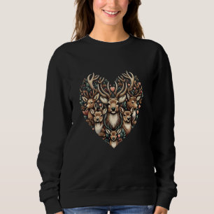 Camiseta Deer Hunting Love Wild Animal Art Lovers Hunter