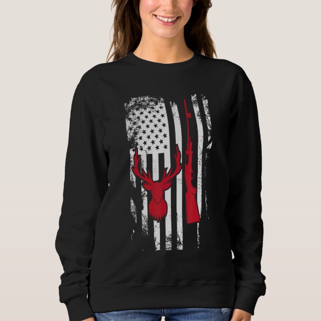 Camiseta Deer Hunting Usa (Frente)