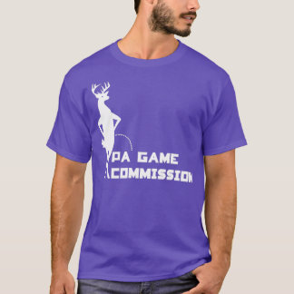 Camiseta Deer mijando na comissão PA Game