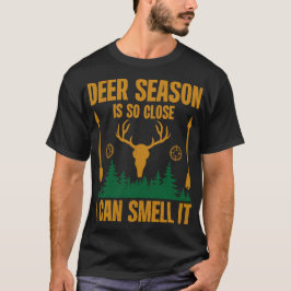 Camiseta Deer Season Countdown: Caça ao Sucesso Cheira