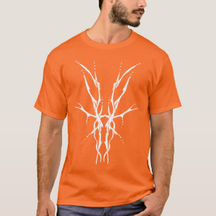 Camiseta Deer Skull Tribal Design para Caçadores de veados 
