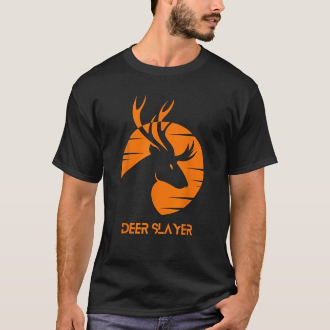 Camiseta Deer Slayer Hunter (Frente)