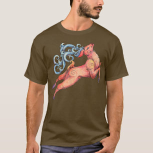Camiseta Deer Tshirt, Fairy Deer Art Tee, Deer Lover Shirt,