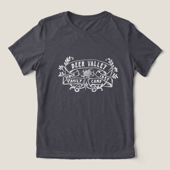 Camiseta Deer Valley Vintage Merch (Design frontal)