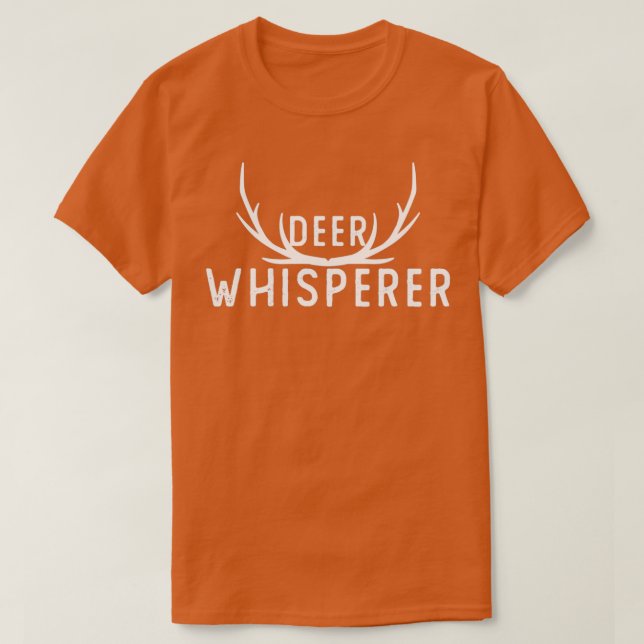 Camiseta Deer Whisperer Funny Gift For Men And Women Gift H (Frente do Design)