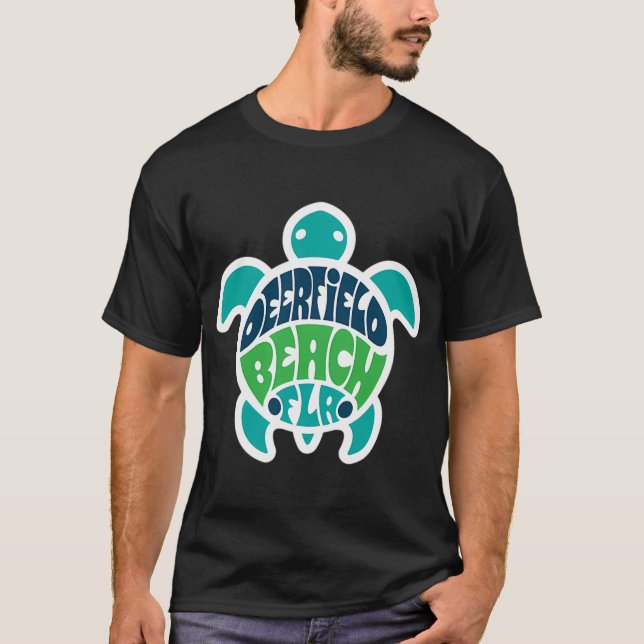 Camiseta Deerfield Beach, Flórida (Frente)