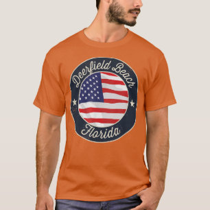 Camiseta Deerfield Beach - Patriotic Florida Souvenir T-Shi
