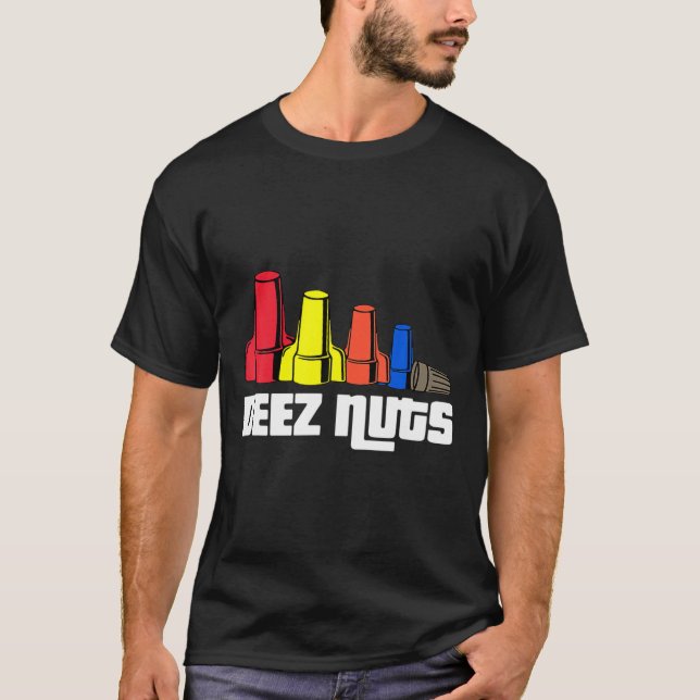 Camiseta Deez Loucos Elétrico Para Presentes Masculinos (Frente)