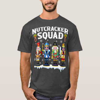 Camiseta Deez Loucos Engraçado Natal 2022 Nutcracker Squad