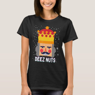 Camiseta Deez Loucos Meme Nutcracker Engraçado Natal Pajama