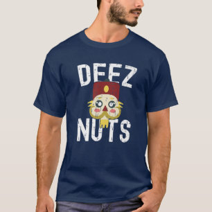 Camiseta Deez Loucos Nutcracker Engraçado Feliz Natal Paja
