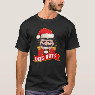 Camiseta Deez Loucos Nutcracker Mostra Sw de Natal Engraçad