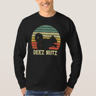 Camiseta Deez Loucos Nutcracker Squirrel Deez Nutz Deezs Nu