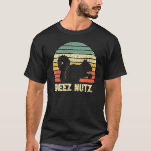 Camiseta Deez Loucos Nutcracker Squirrel Deez Nutz Deezs Nu