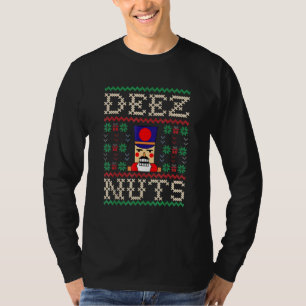 Camiseta Deez Loucos Nutcracker Ugly Christmas Sweater Meme
