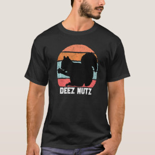 Camiseta Deez Nutz Christmas Gopher Dizendo Dees Nutz Ugly