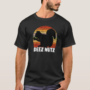 Camiseta Deez Nutz Christmas Gopher Dizendo Dees Nutz Ugly