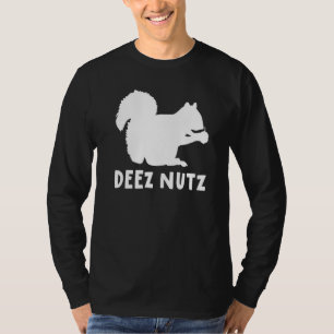 Camiseta Deez Nutz Christmas Gopher Dizendo Dees Nutz Ugly