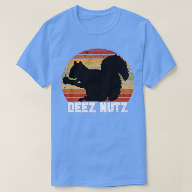 Camiseta Deez Nutz Natal Gopher Engraçado Dizendo Dees Nutz (Frente do Design)