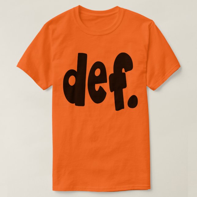 Camiseta def. (Frente do Design)