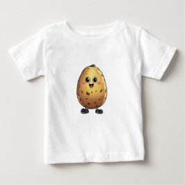 Camiseta Defeito de Batata de Cartoon de Corte
