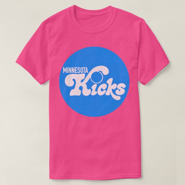 Camiseta Defeito Minnesota Kicks NASL 1976 (Frente do Design)