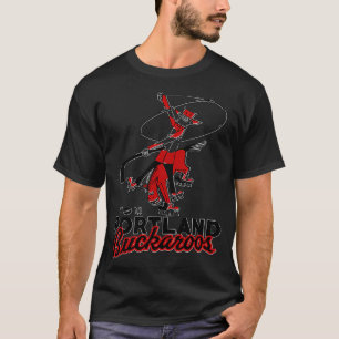 Camiseta Defeito Portland Buckaroos Hockey