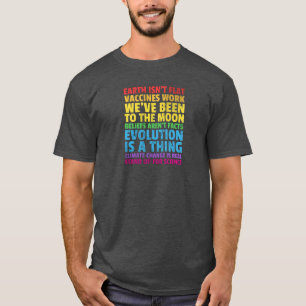 Camiseta "Defenda A Ciência"