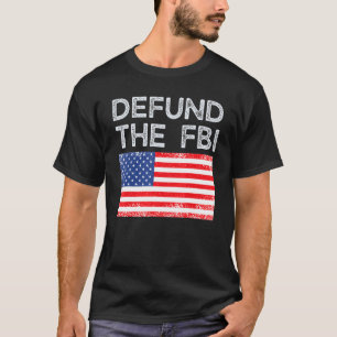 Camiseta Defenda a Corrupção Anti-FBI do FBI
