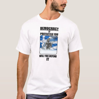 Camiseta Defenda a democracia