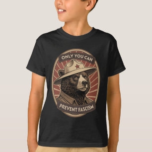 Camiseta Defenda a Democracia - Só Você Pode Prevenir o Fac