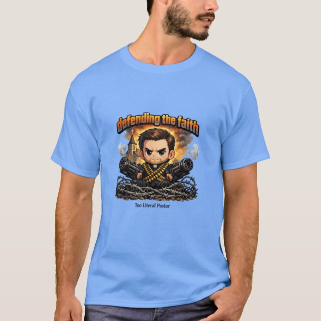 Camiseta Defenda a Fé (Frente)