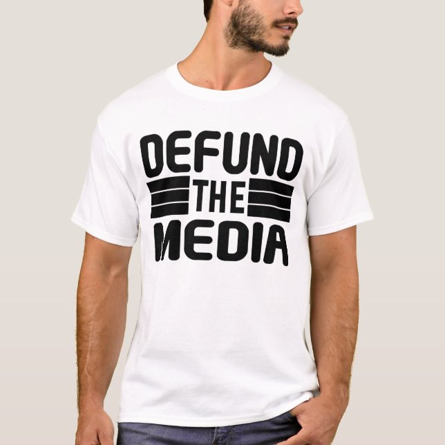 Camiseta Defenda A Mídia (Frente)