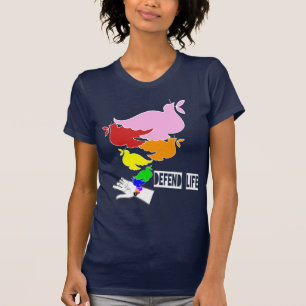Camiseta DEFENDA A VIDA, após a chuva… (OBSCURIDADE)