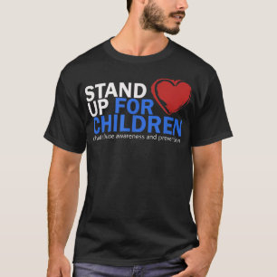 Camiseta Defenda As Crianças - Prevenção Nacional Do Abuso