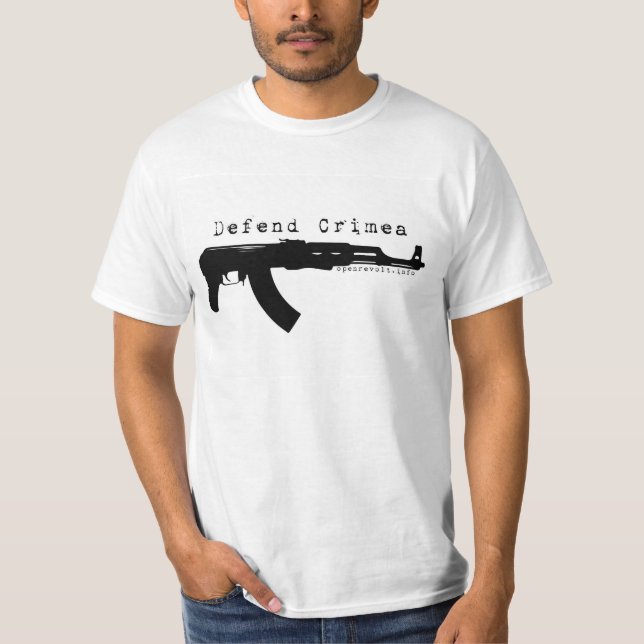 Camiseta Defenda Crimeia (Frente)