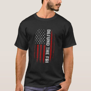 Camiseta Defenda o FBI Federal Bureau of Investigation Pol