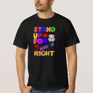 Camiseta Defenda o que é a declaração de negrito
