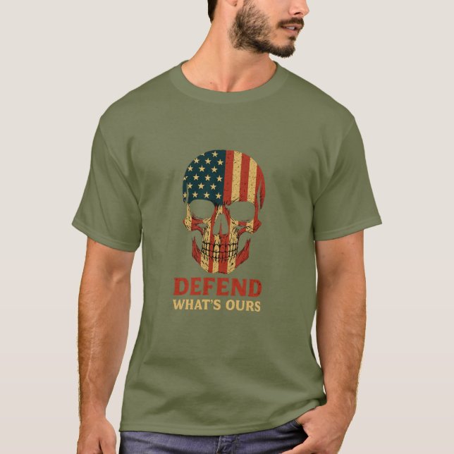 Camiseta Defenda o que é nosso (Frente)