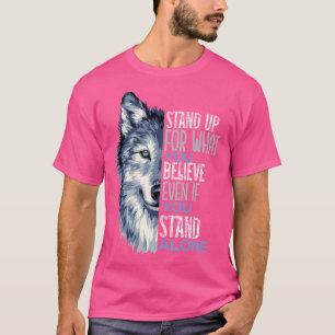 Camiseta Defenda O Que Você Acredita Na Cura Mental Do Home